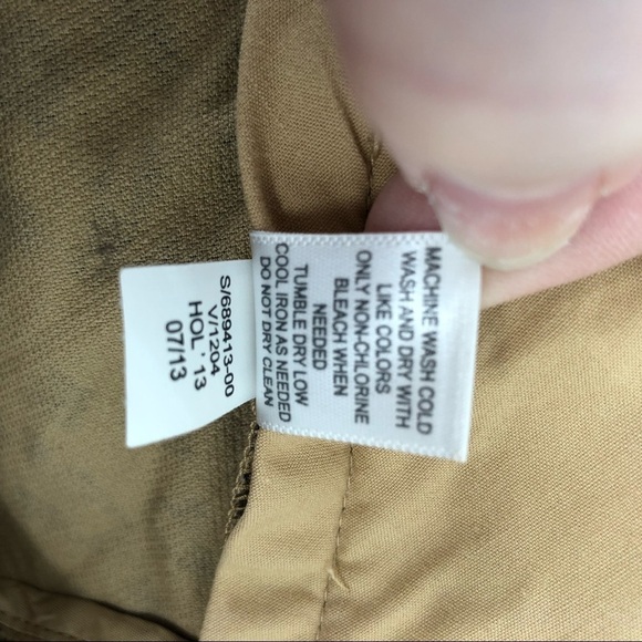 BANANA REPUBLIC Camden Pant Animal Print Cheetah Leopard Camel Tan 8 Dressy Pant - Picture 7 of 7